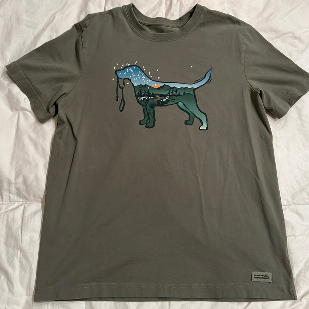 Life Is Good T Shirt Medium